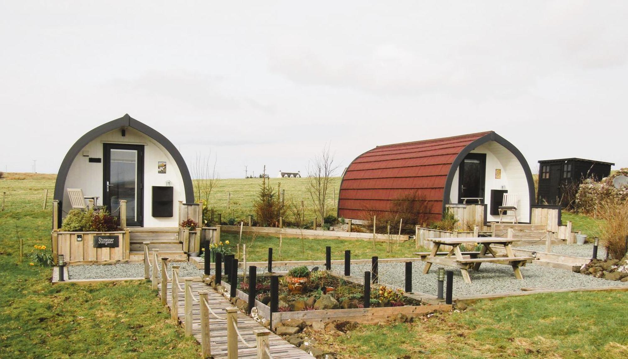 Harlosh Hideaways - Stargazer Pod Ngoại thất bức ảnh