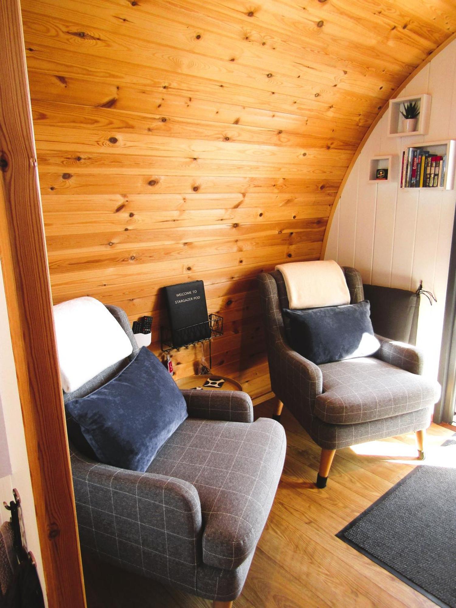 Harlosh Hideaways - Stargazer Pod Ngoại thất bức ảnh